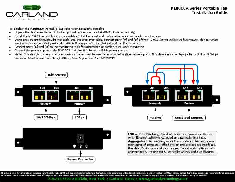 GARLAND TECHNOLOGY P100CCA-page_pdf